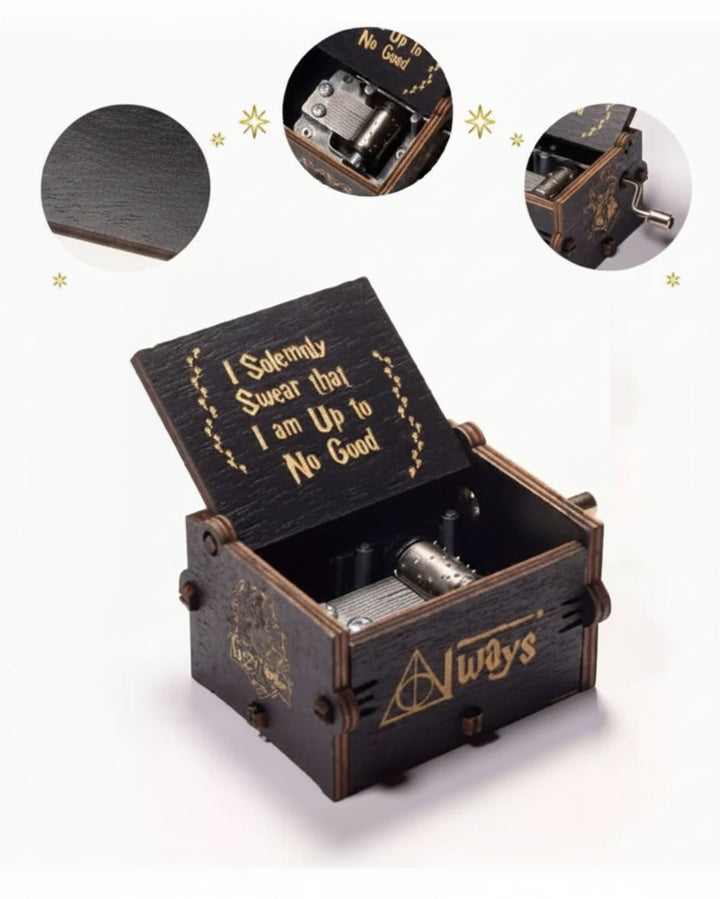 Caja Musical de Manivela con Melodía Clásica - Image 3