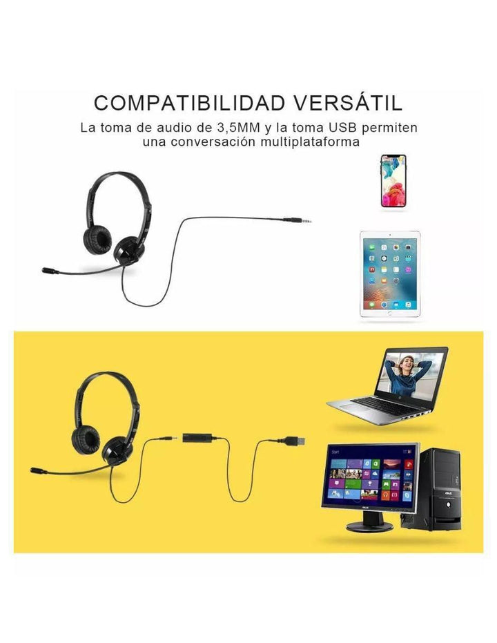 Audífonos Over-ear Alámbricos con Cancelación de Ruido - Image 3