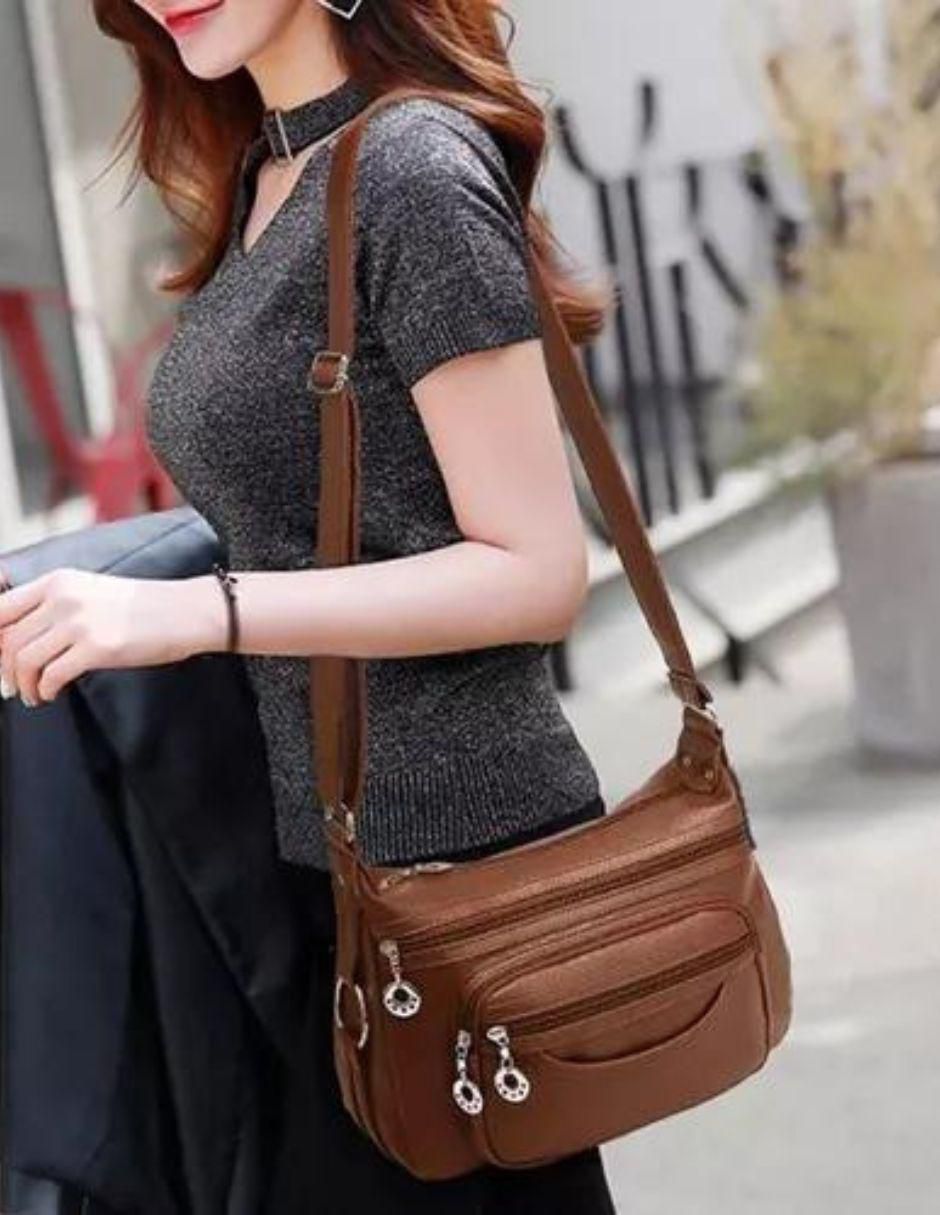 Bolsa Crossbody Piel de Mujer Durab - Image 3