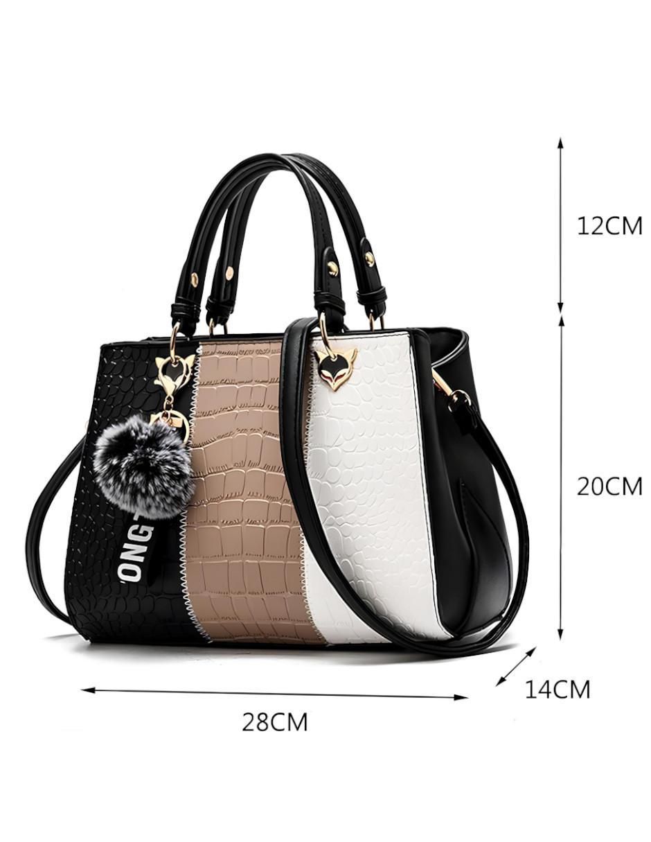 Bolsa Tote Cuero Bandera para Mujer - Image 5