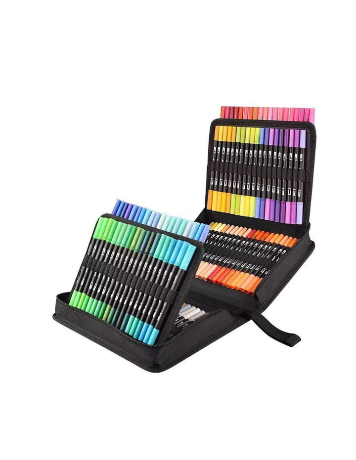 Marcadores Brush Doble Punta 120 Piezas - Image 1