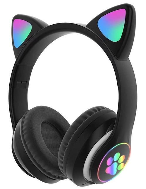 Audífono over Ear Gato Inalámbrico LED Luces - Image 3