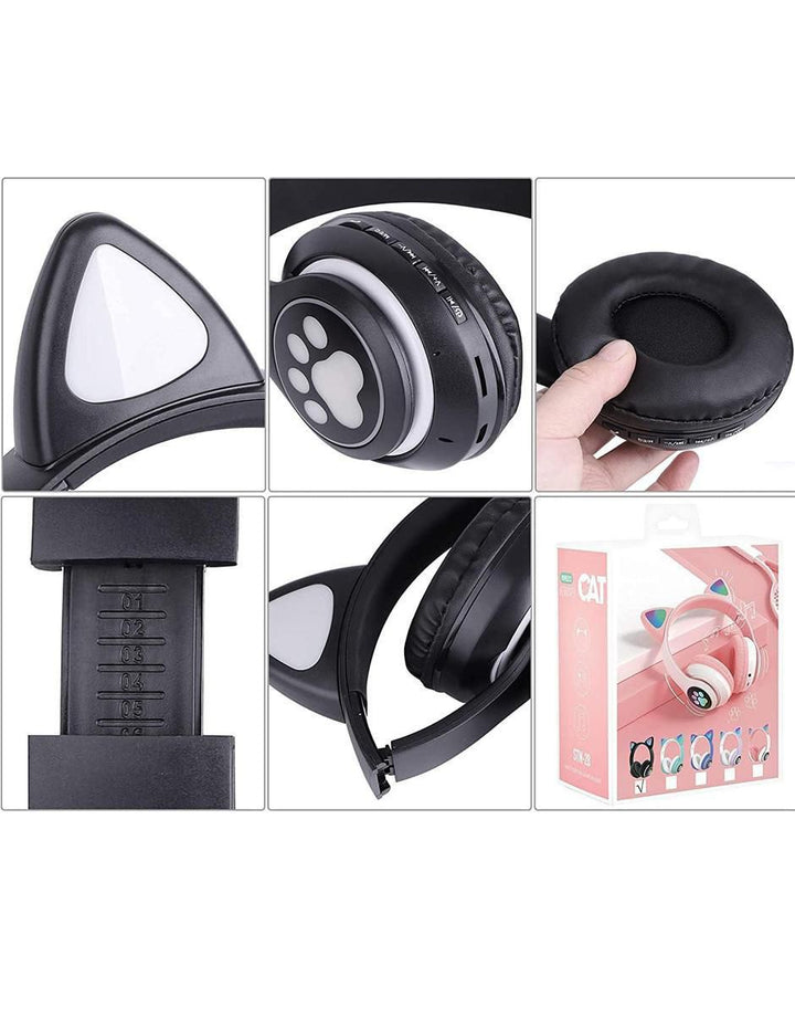 Audífono over Ear Gato Inalámbrico LED Luces - Image 2