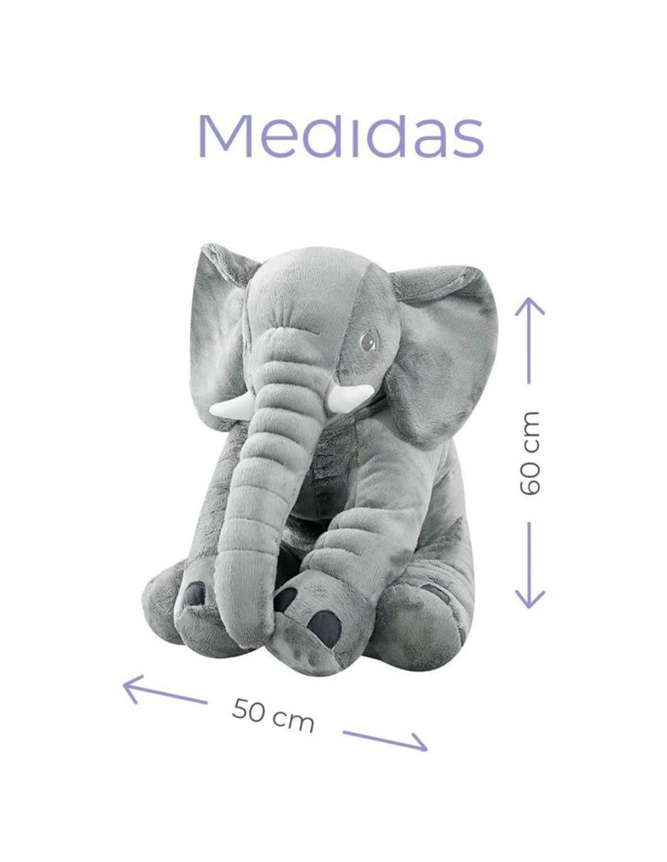 Peluche Elefante 60cm Suave - Image 3