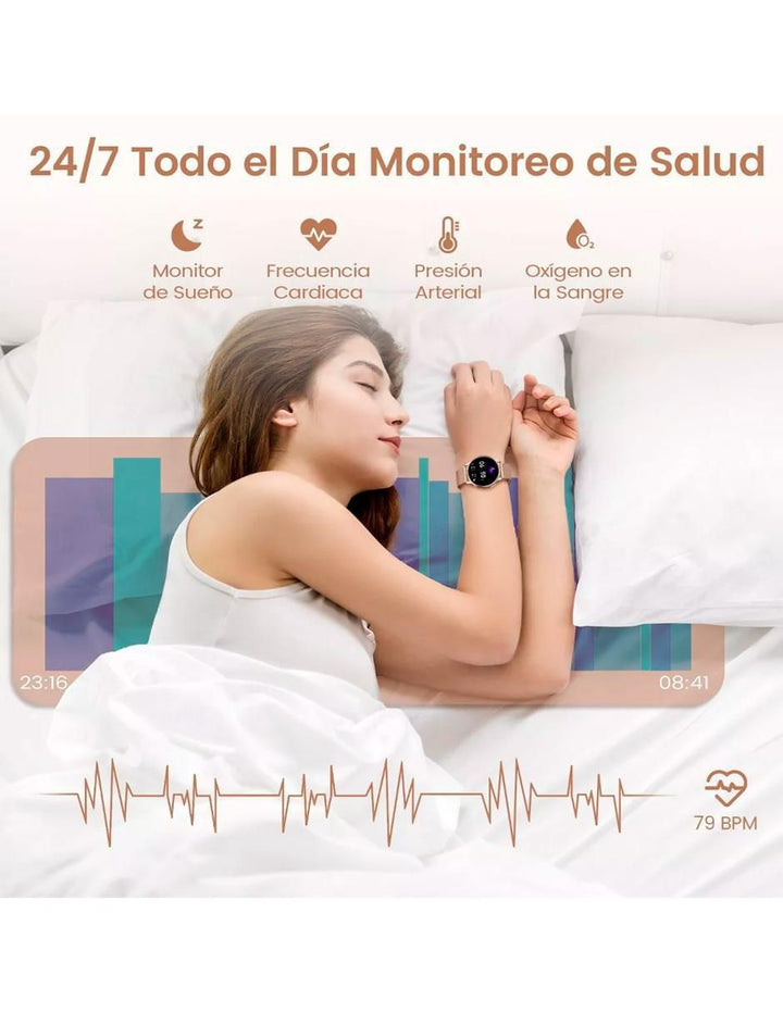 Smartwatch Gold Serie 7 Unisex - Image 3