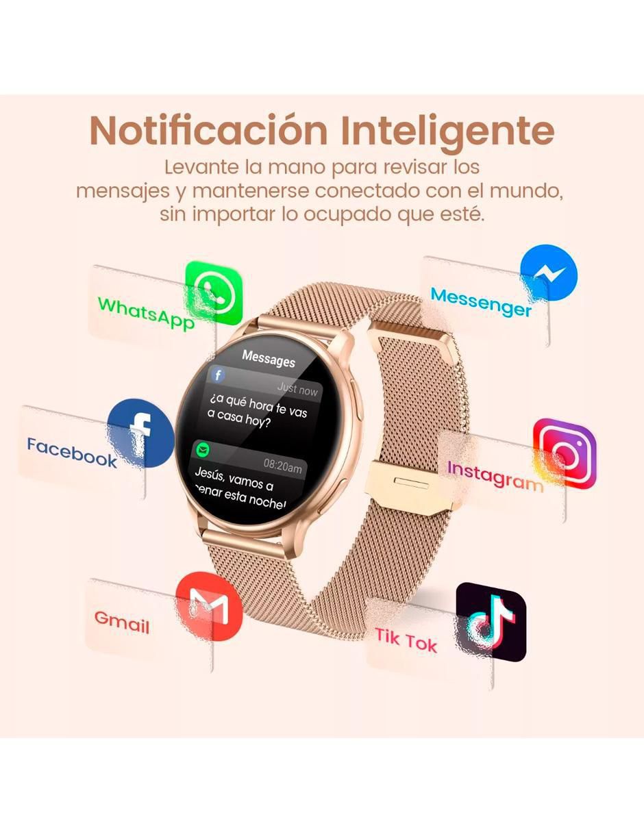 Smartwatch Gold Serie 7 Unisex - Image 4