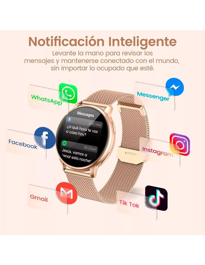 Smartwatch Gold Serie 7 Unisex - Image 4