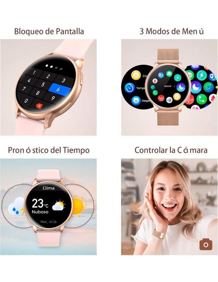 Smartwatch Gold Serie 7 Unisex - Image 6