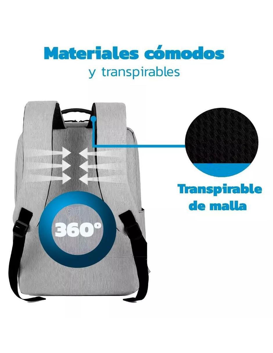 Mochila Antirrobo Impermeable con Puerto USB - Image 7