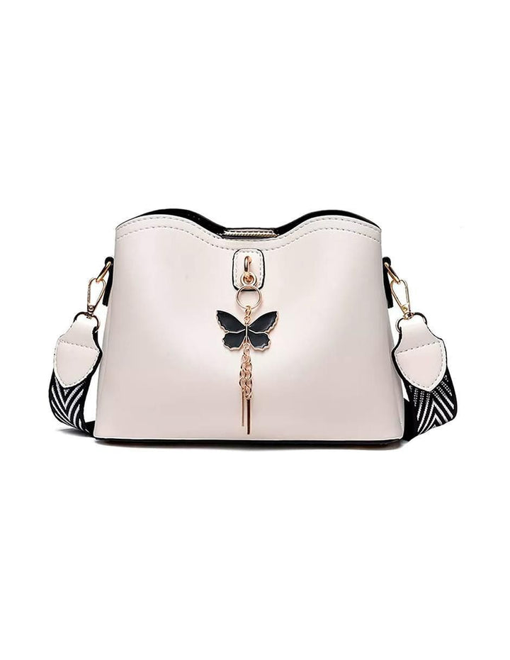 Bolsa Crossbody Mujer con Broche Mariposa - Image 1