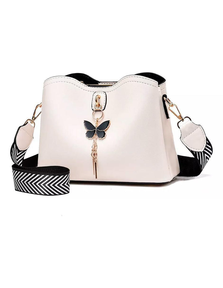 Bolsa Crossbody Mujer con Broche Mariposa - Image 2
