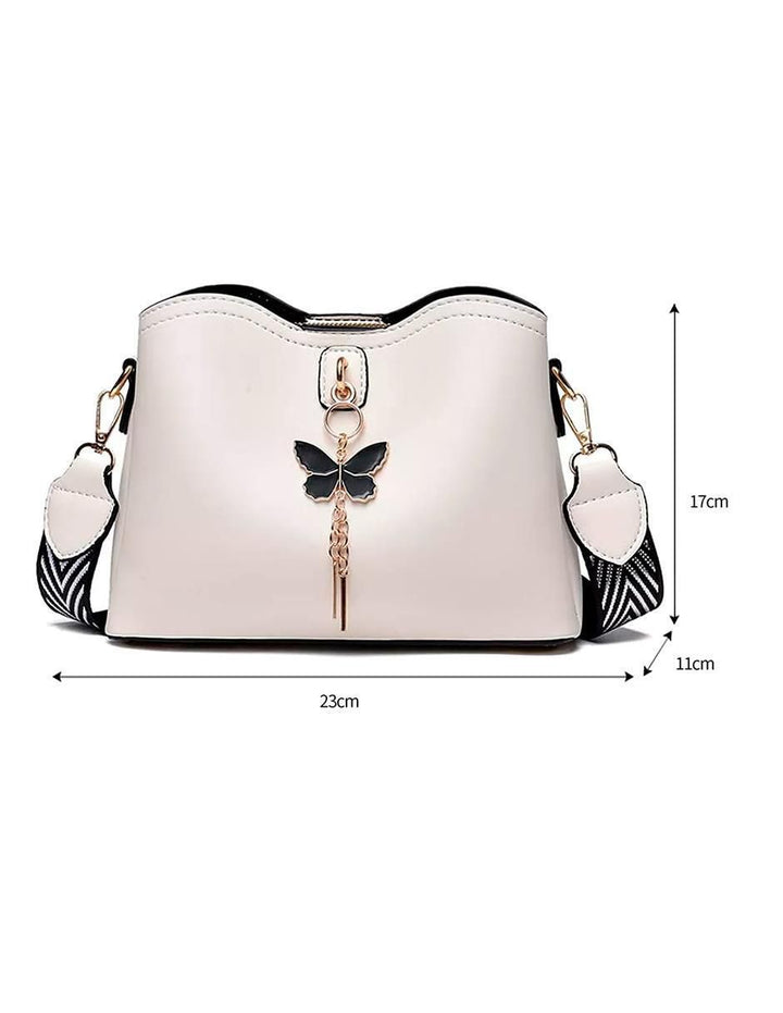 Bolsa Crossbody Mujer con Broche Mariposa - Image 5