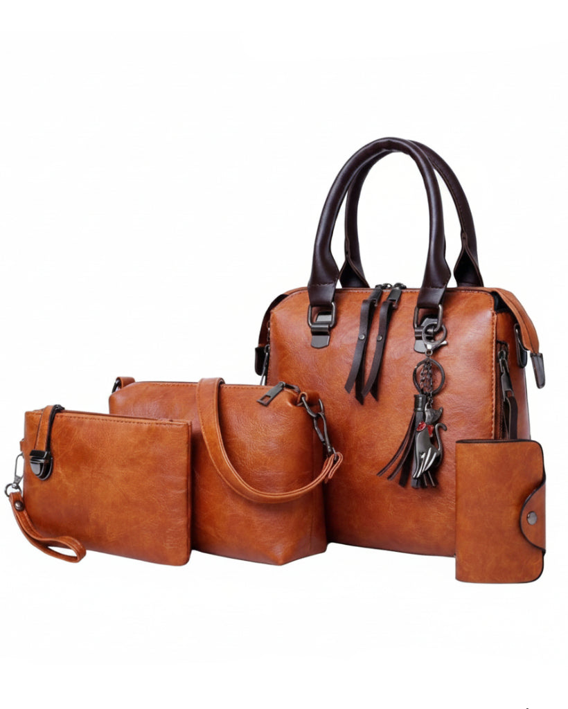 Bolsa Bandolera de Cuero para Mujer - Image 1