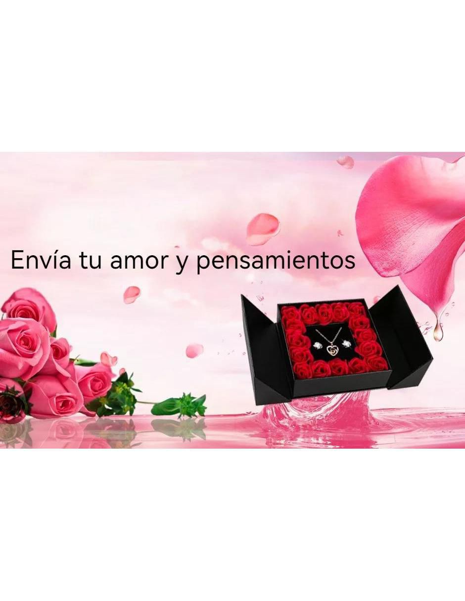 Collar de Corazón Rosa Eterna - Image 4