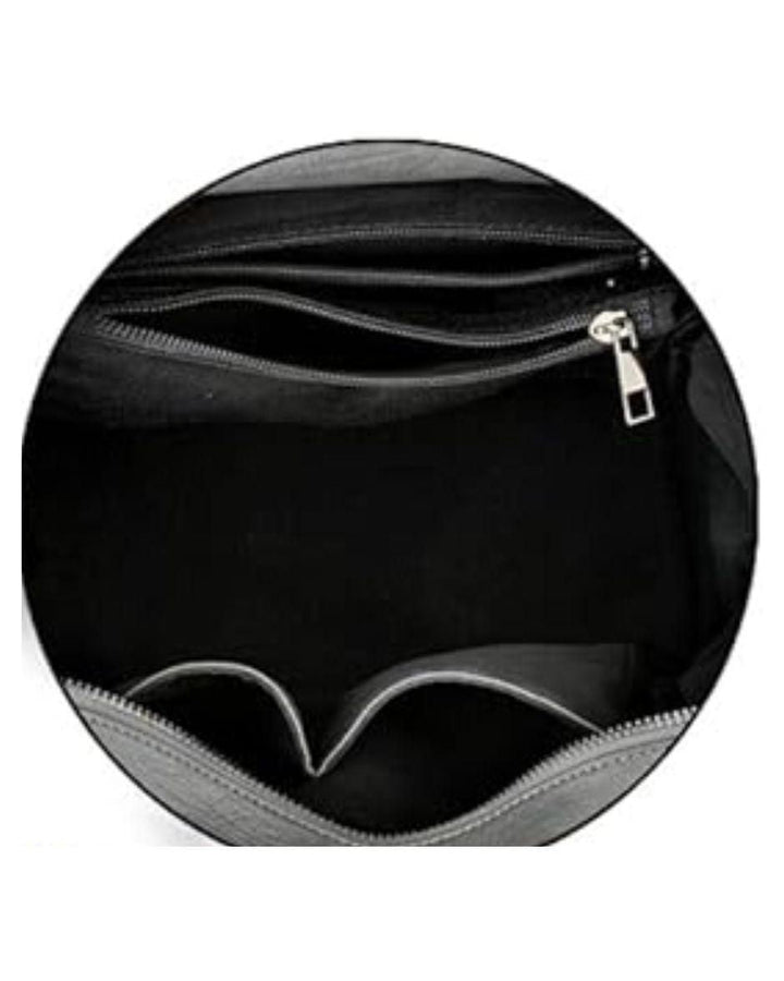 Mochila Impermeable Mujer 6 Bolsillos Negro - Image 3