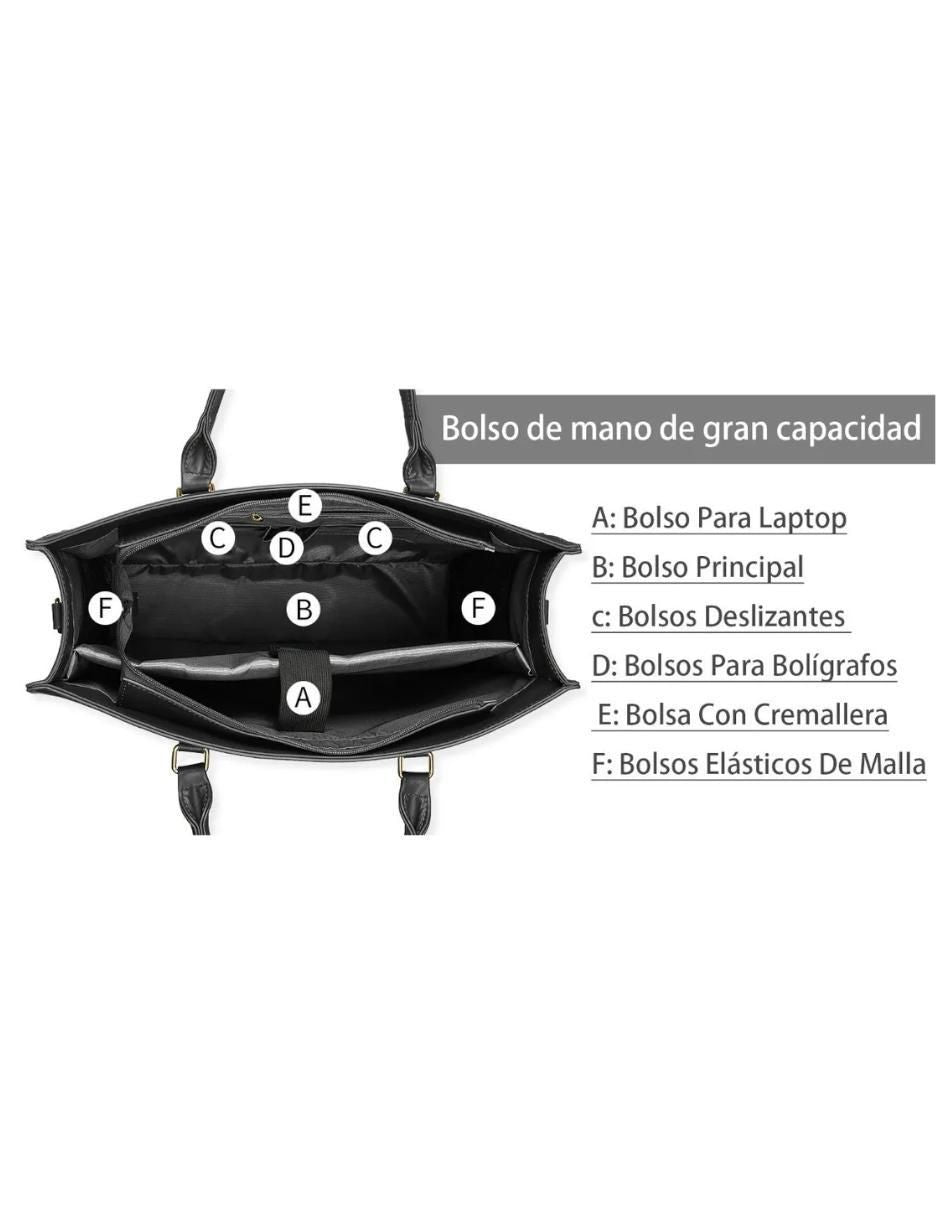 Bolsa Tote de Cuero para Mujer - Image 3