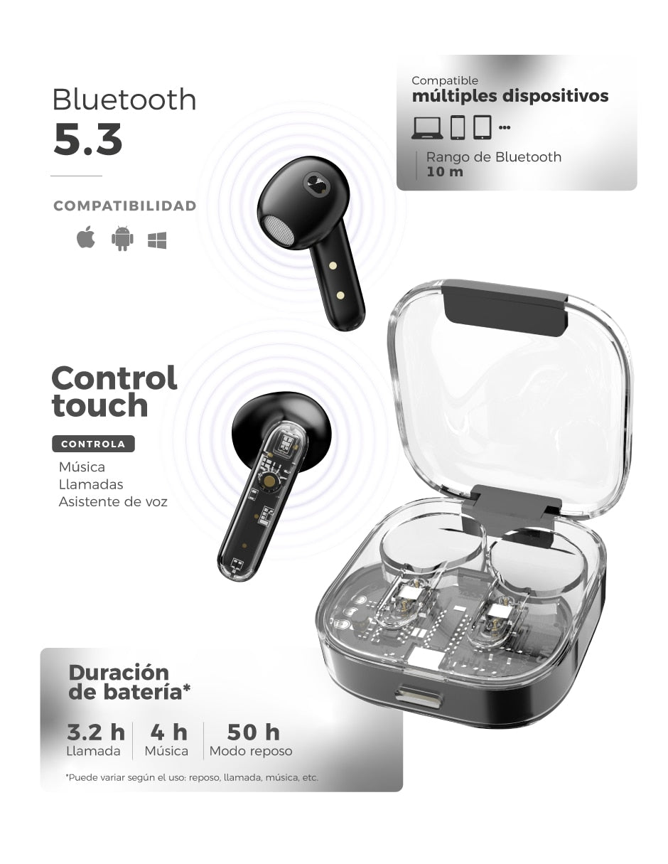 Smartwatch Binden con Audífonos Deportes - Image 3