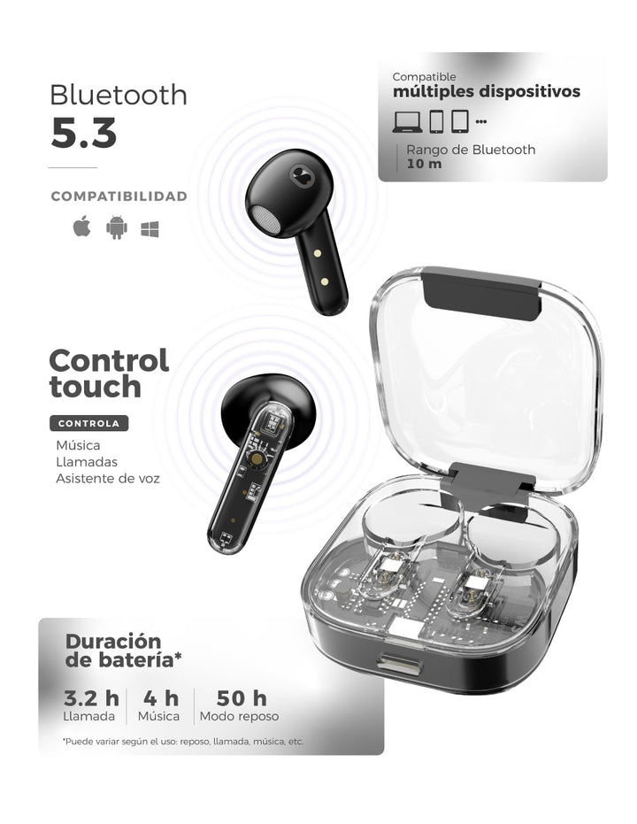 Smartwatch Binden con Audífonos Deportes - Image 3