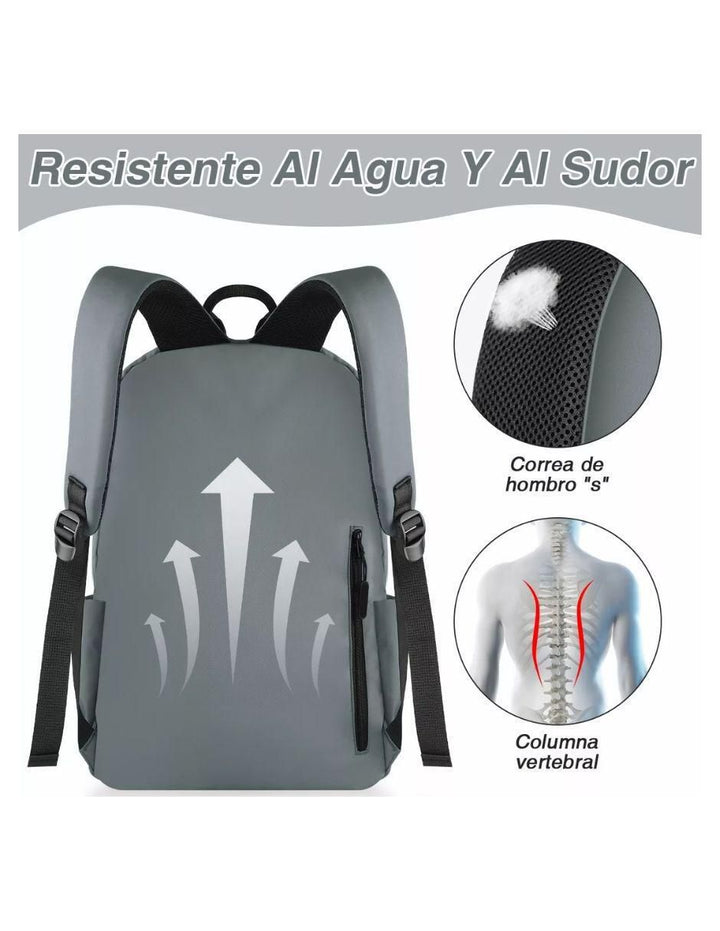 Mochila Impermeable con Porta Laptop 14 Pulgadas - Image 3