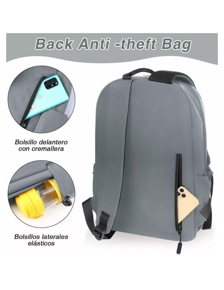 Mochila Impermeable con Porta Laptop 14 Pulgadas - Image 4