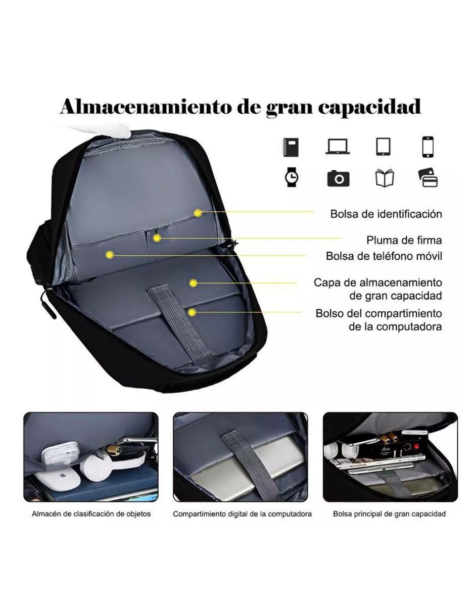 Mochila para Laptop Impermeable Unisex - Image 3