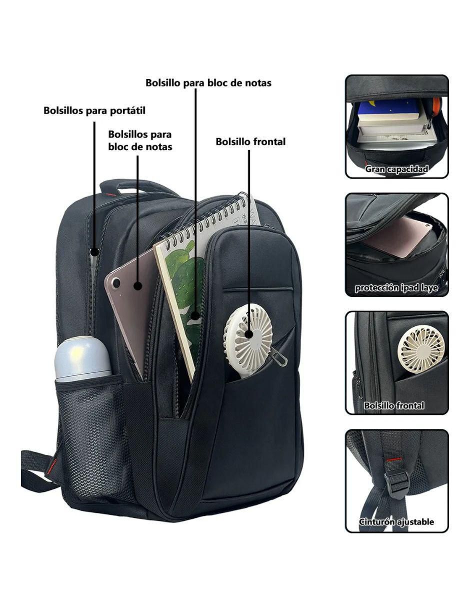 Mochila Impermeable para Portátil 15.6 Unisex - Image 3