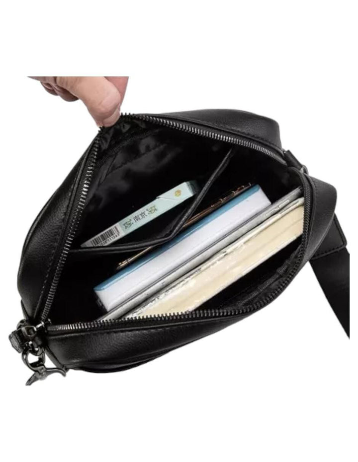 Bolsa Bandolera de Cuero para Hombre - Image 3