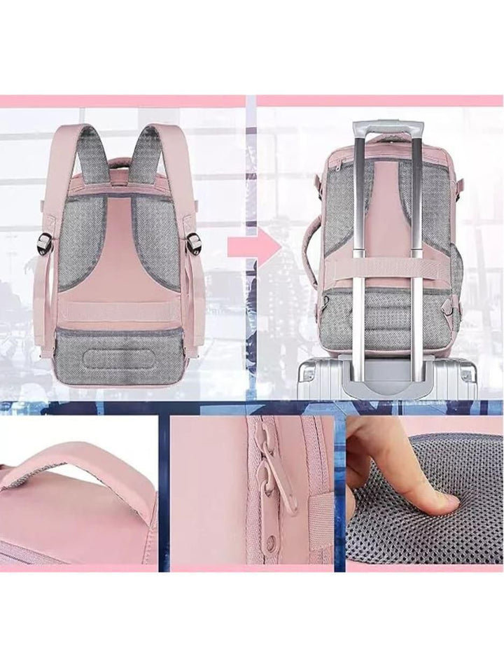Mochila de Viaje con Cargador USB Impermeable - Image 3