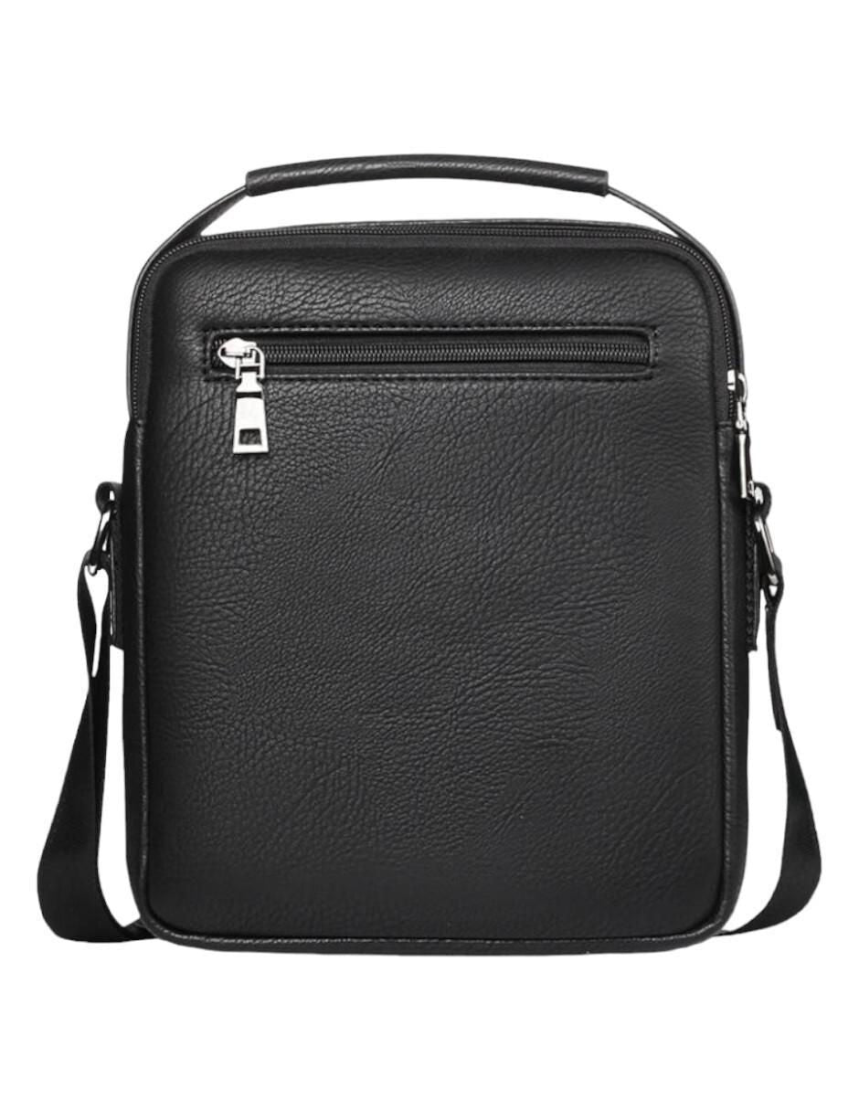Bolsa Bandolera Cuero Hombre Set 3 Piezas - Image 6