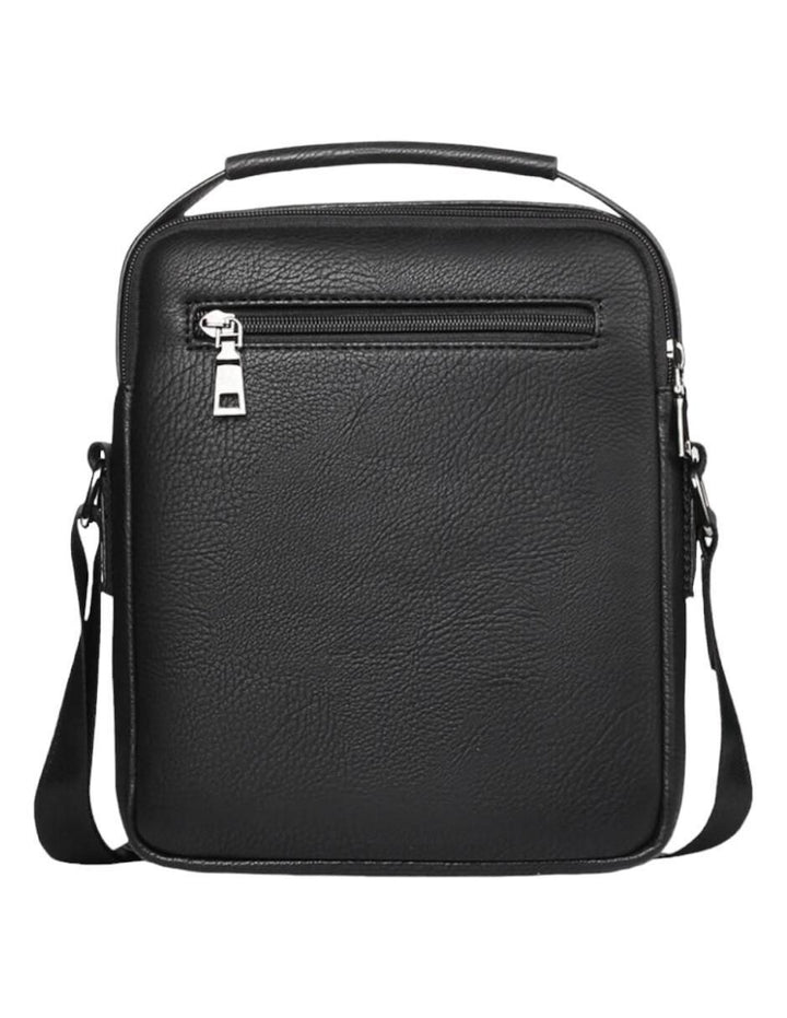 Bolsa Bandolera Cuero Hombre Set 3 Piezas - Image 6