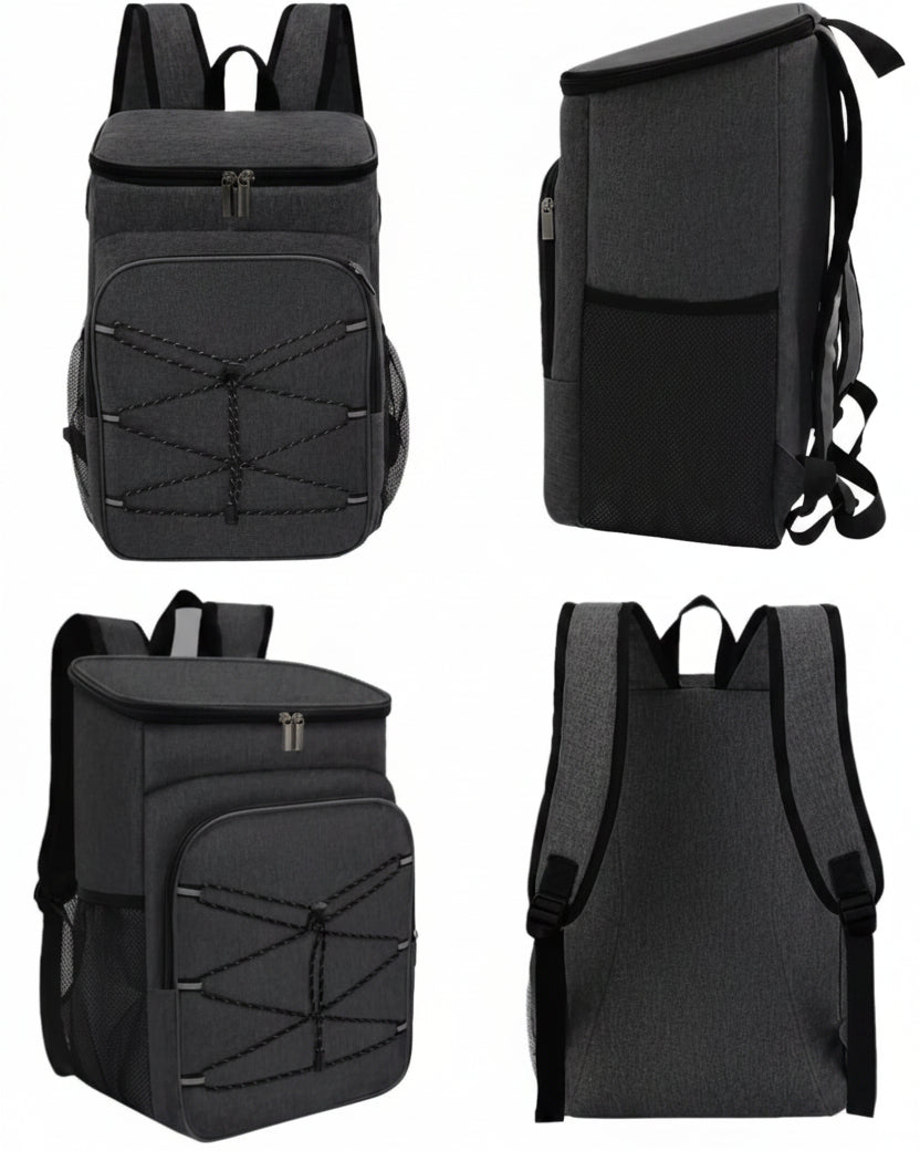 Mochila Térmica Negra para 25 Latas - Image 2