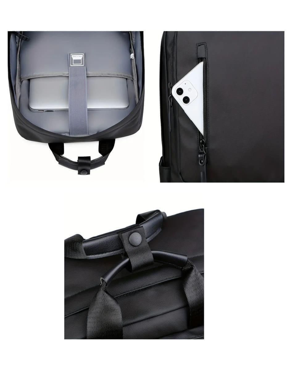 Mochila Impermeable Múltiples Bolsillos para Laptop - Image 2