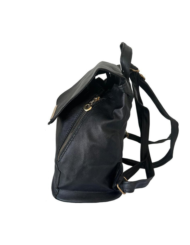 Bolsa Backpack LP Minimalista Urbana Mujer Negra - Image 2