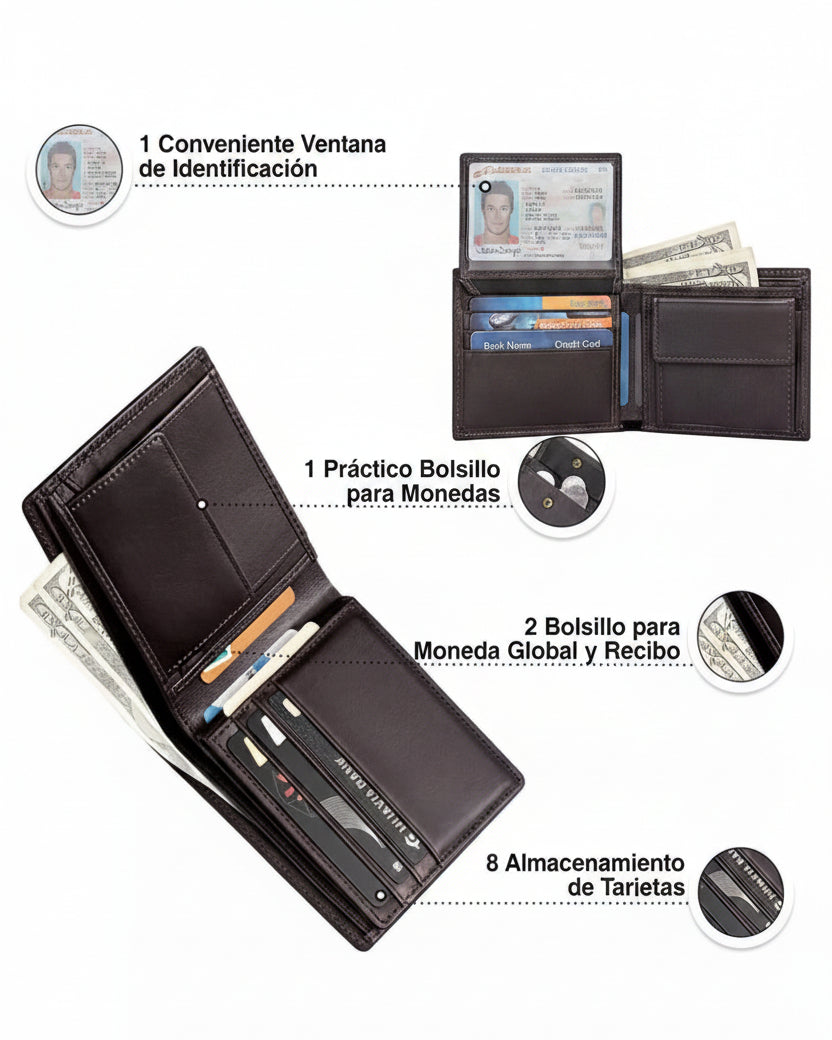 Cartera Hombre Protección RFID - Image 2