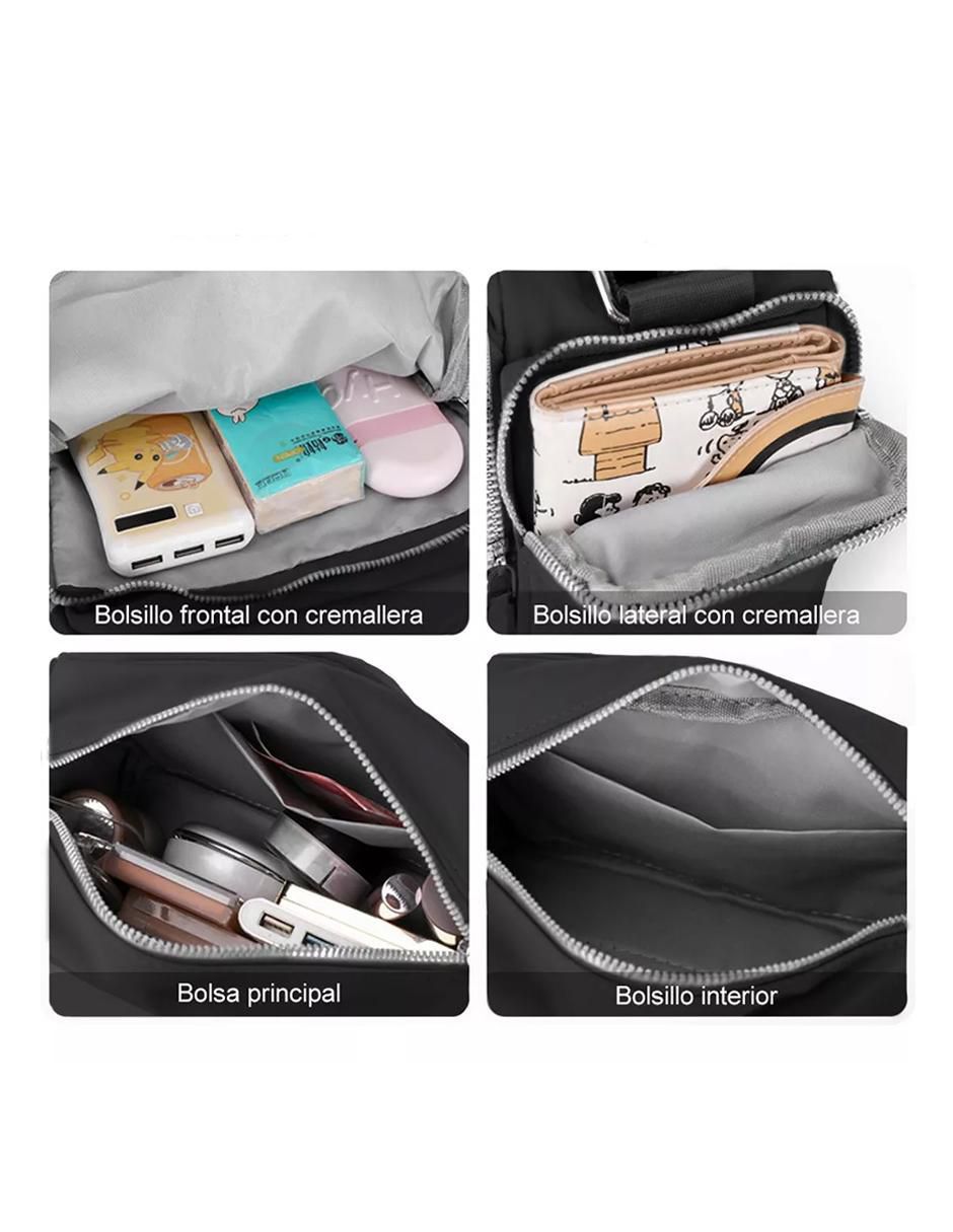 Bolsa Crossbody Lona City Lights Mujer - Image 4