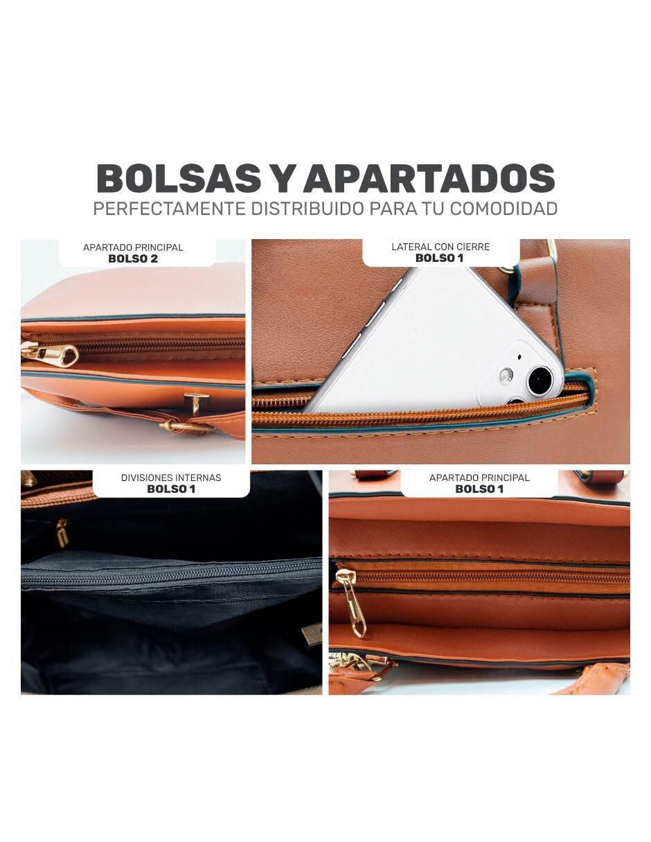 Set 2 Bolsas Tote Cuero Sintético Mujer - Image 1