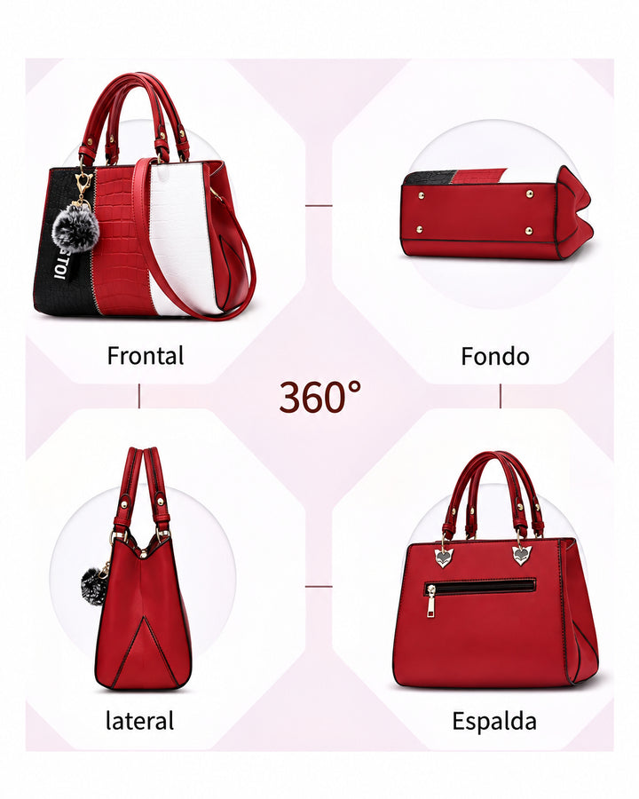 Bolsa Tote de Cuero para Mujer - Image 3