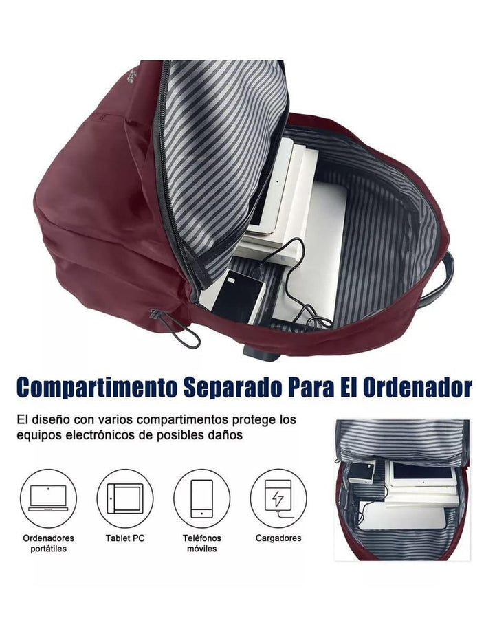 Mochila Impermeable Casual Hombre - Image 4