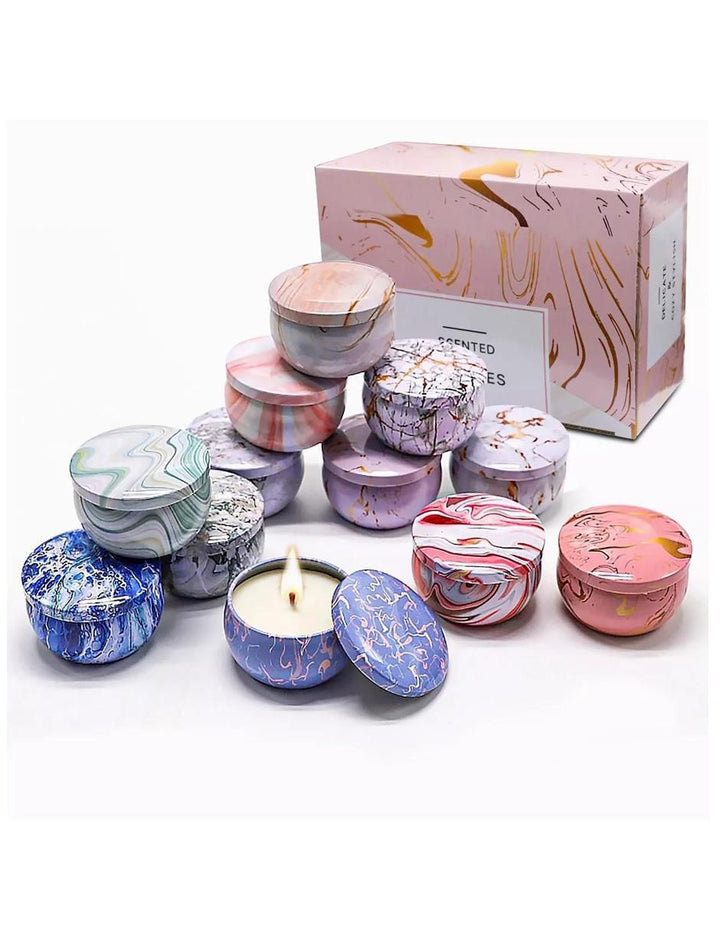 Velas Aromaticas Set 12 Piezas Variados - Image 3
