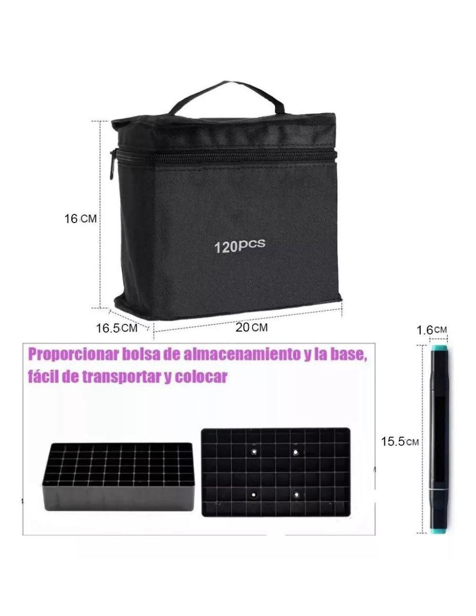 Plumones Doble Punta Set 120 Piezas - Image 5