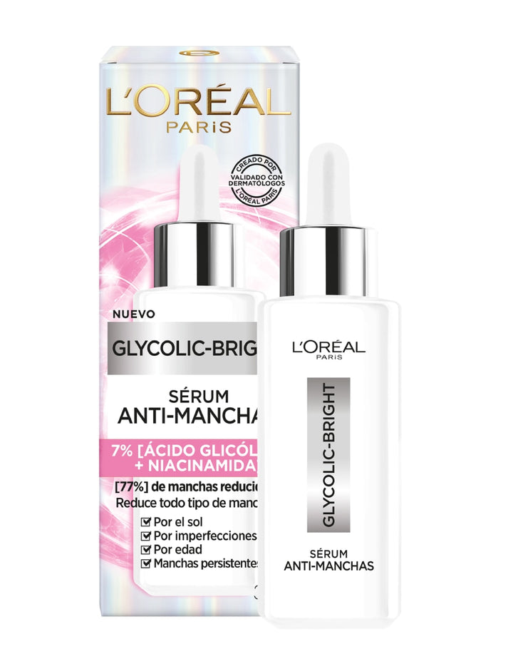 Sérum Antimanchas Glycolic Bright L'Oreal Paris - Image 1