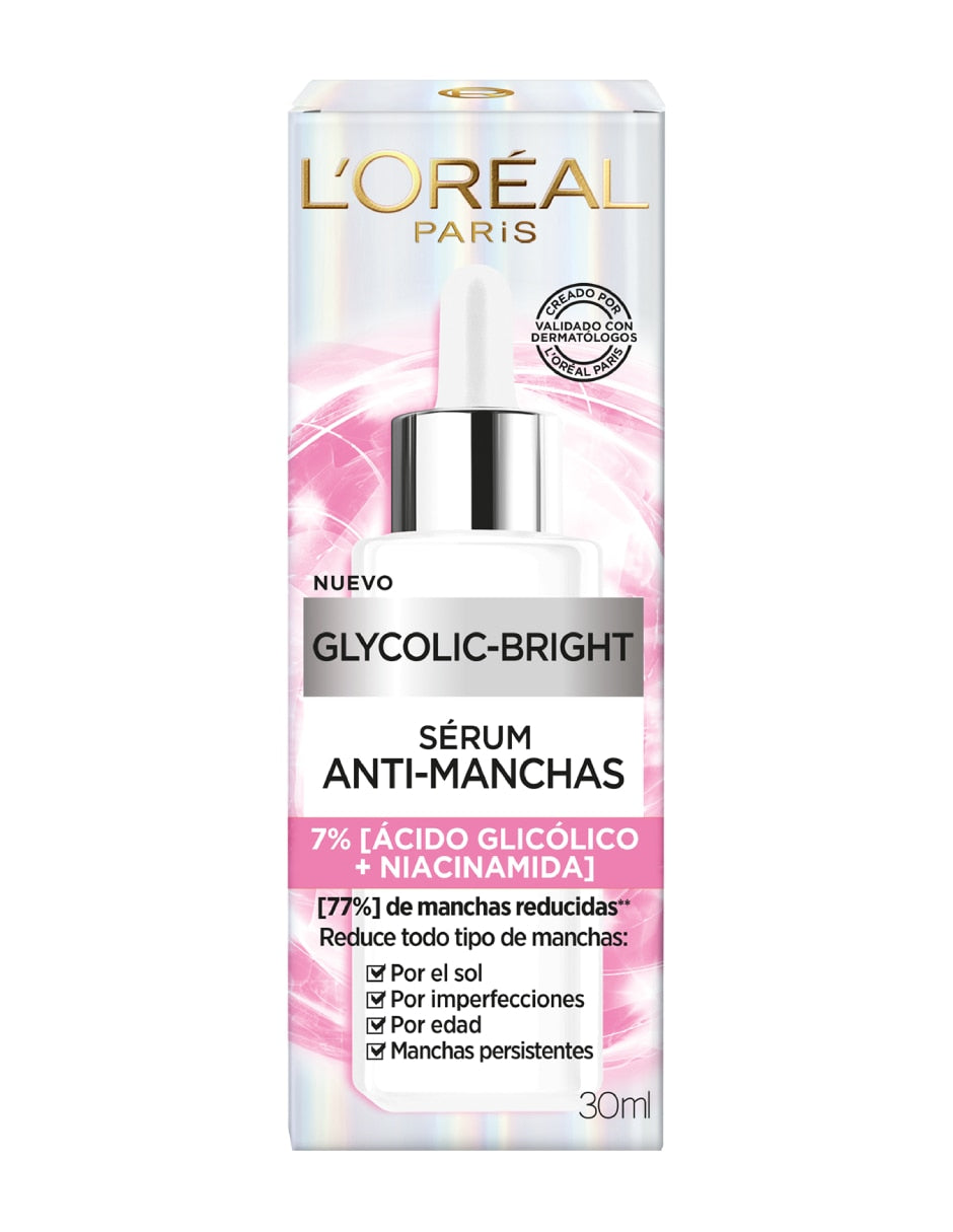 Sérum Antimanchas Glycolic Bright L'Oreal Paris - Image 2