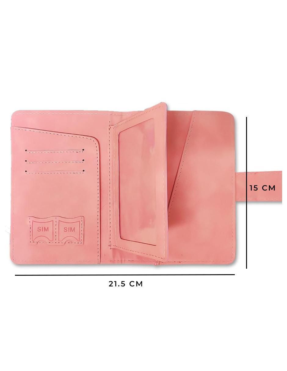 Monedero Pasaporte Mujer Clips - Image 5