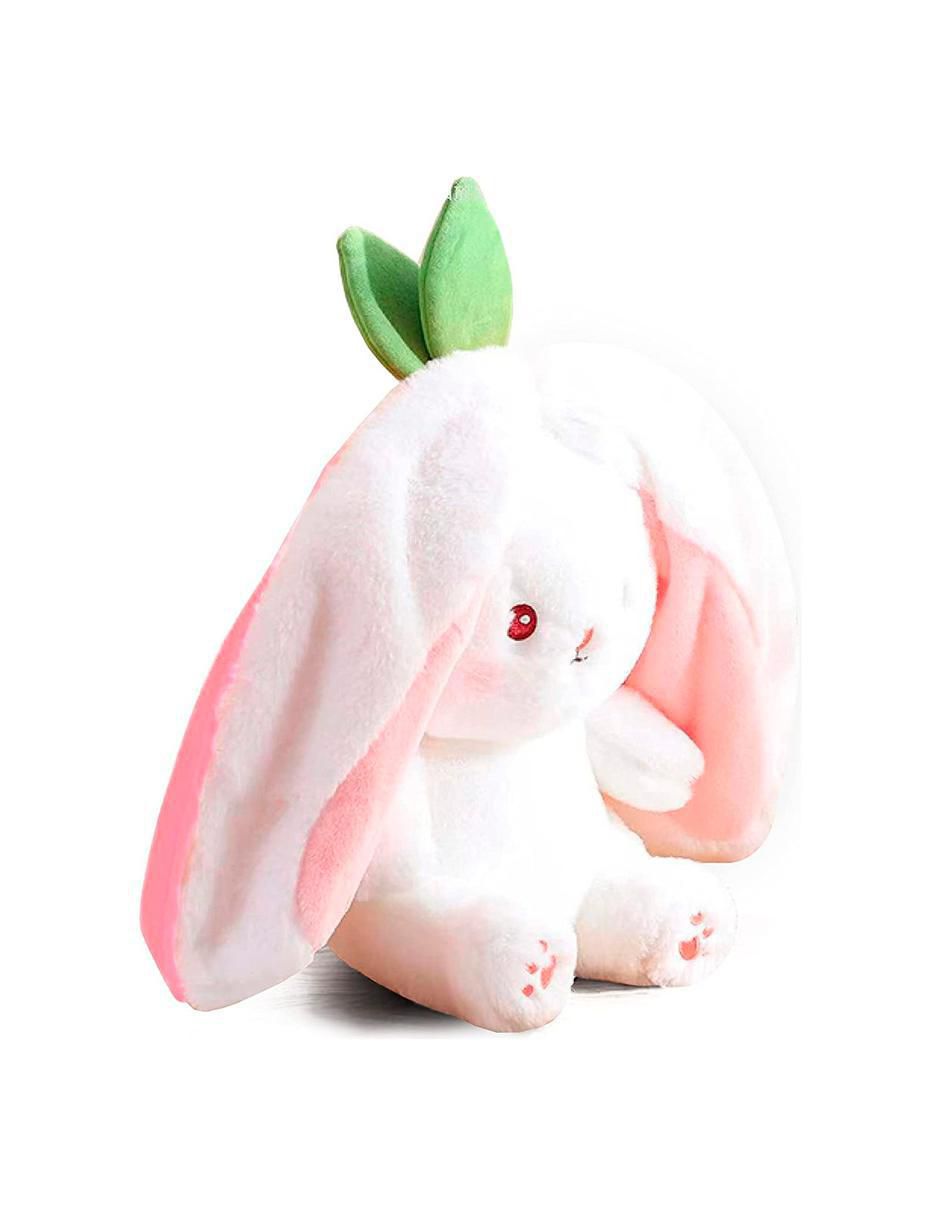 Peluche Reversible Conejo Fresa 18 cm - Image 3