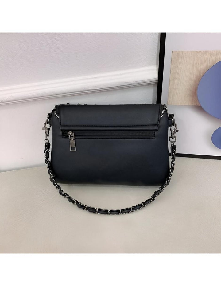 Bolsa Crossbody Skullgirl de Cuero Mujer - Image 6