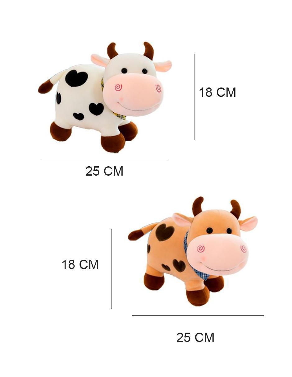 Peluche de Vaca 20 cm Set de 2 Piezas - Image 4