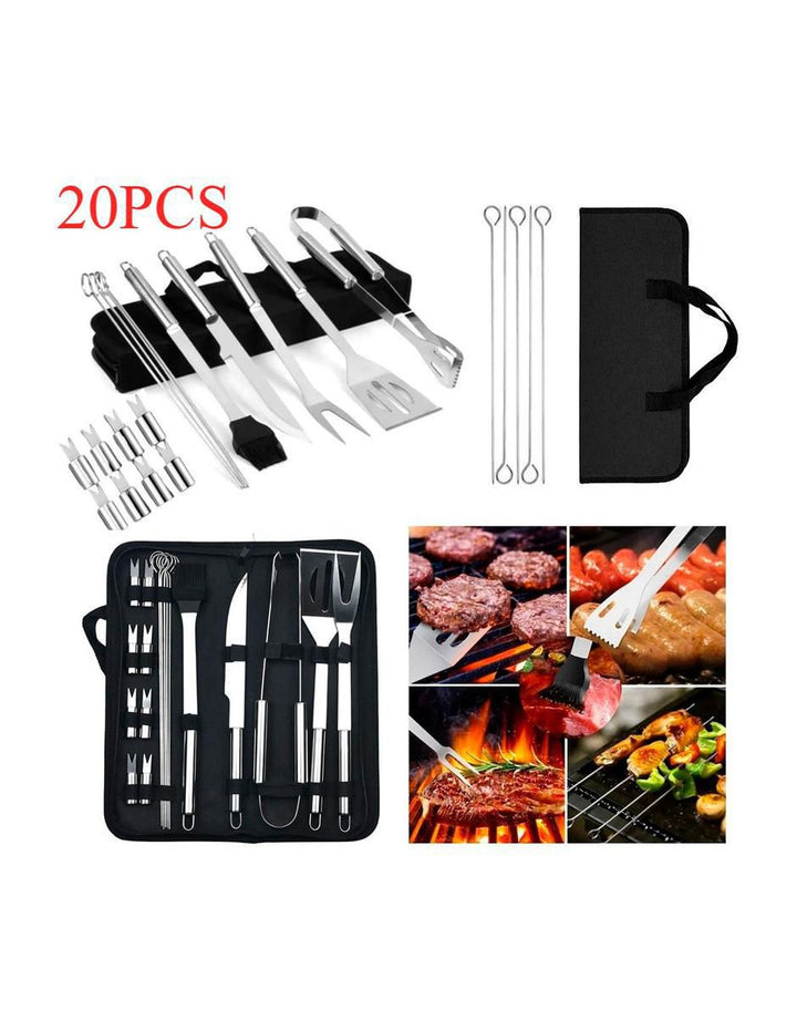 Set Utensilios Parrilla Acero Inoxidable 6 Piezas - Image 3