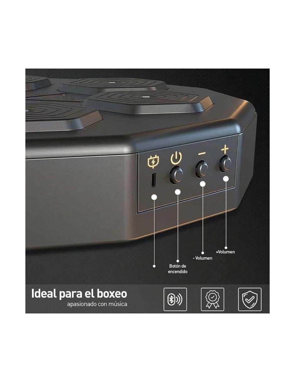 Máquina de Boxeo Musical Bluetooth con Guantes - Image 2