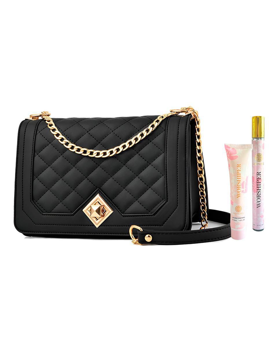 Bolsa Crossbody Blackgold Mujer Poliuretano - Image 1