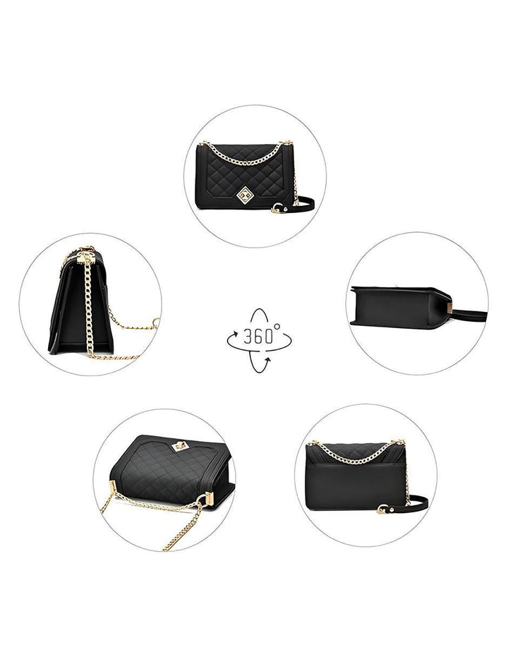 Bolsa Crossbody Blackgold Mujer Poliuretano - Image 2
